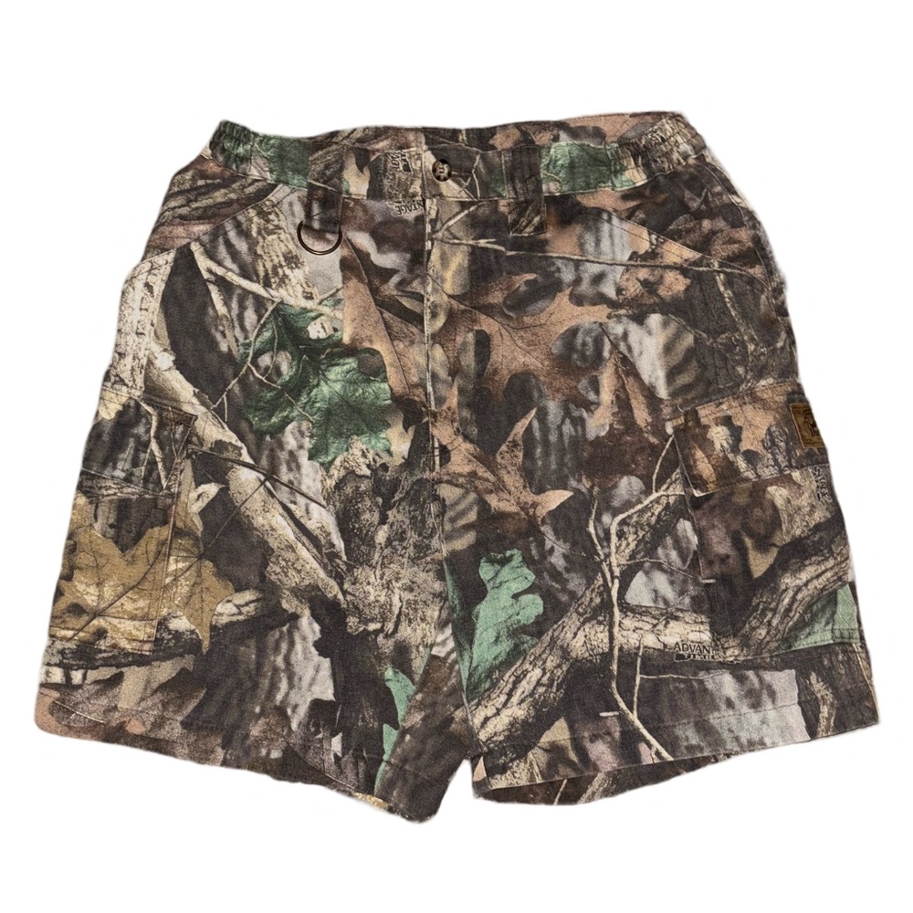 Vintage Camouflage Cargo Shorts